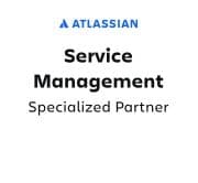 Atlassian Service Management Specialized Americas badge