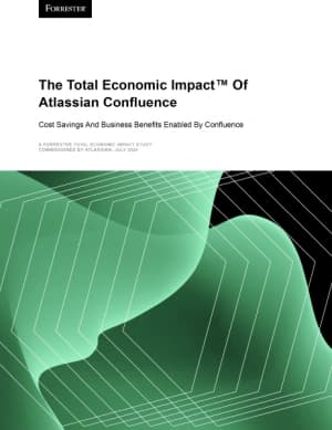 Forrester Report: The TEI of Atlassian Confluence