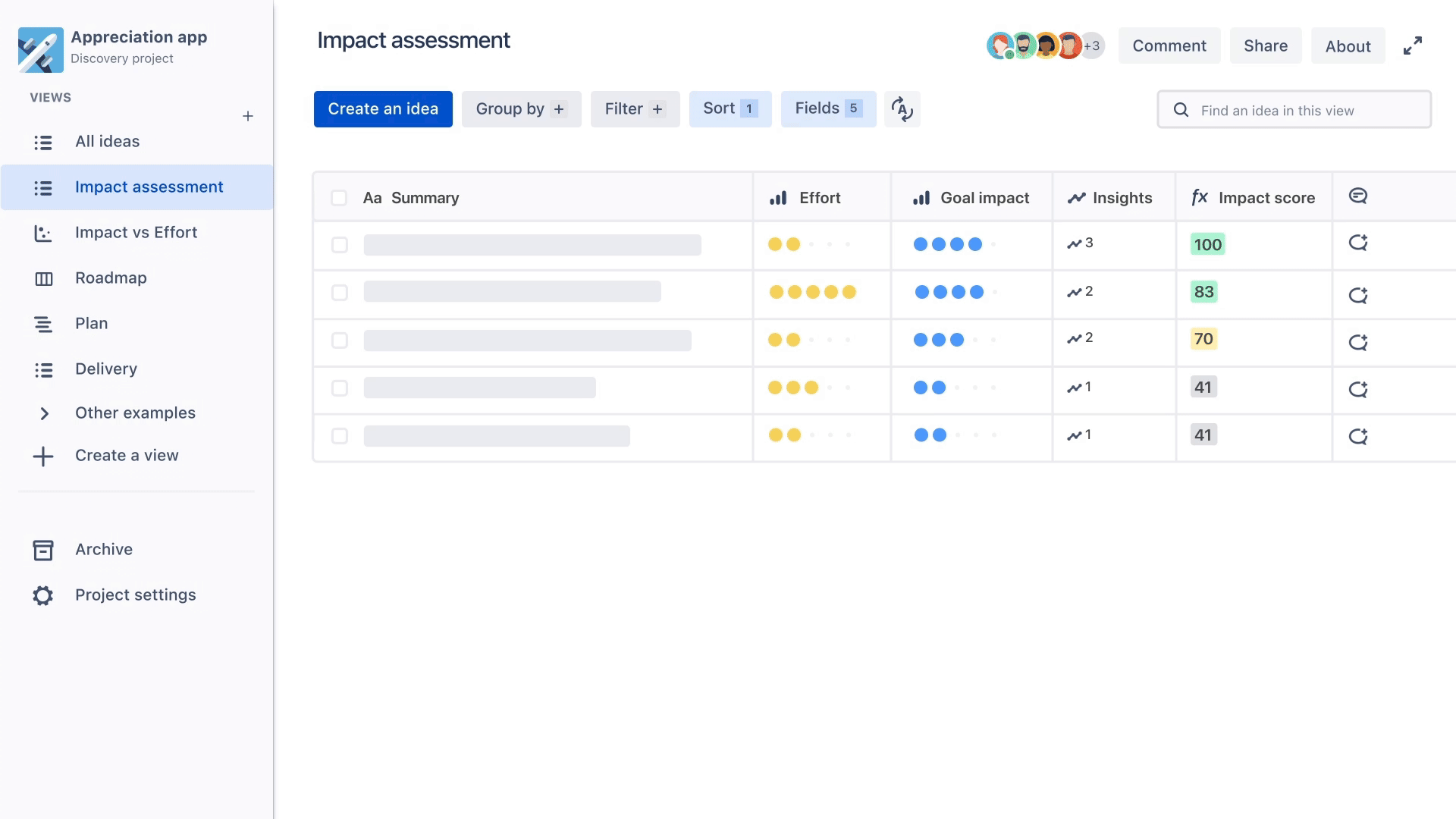 Centralized Idea Management